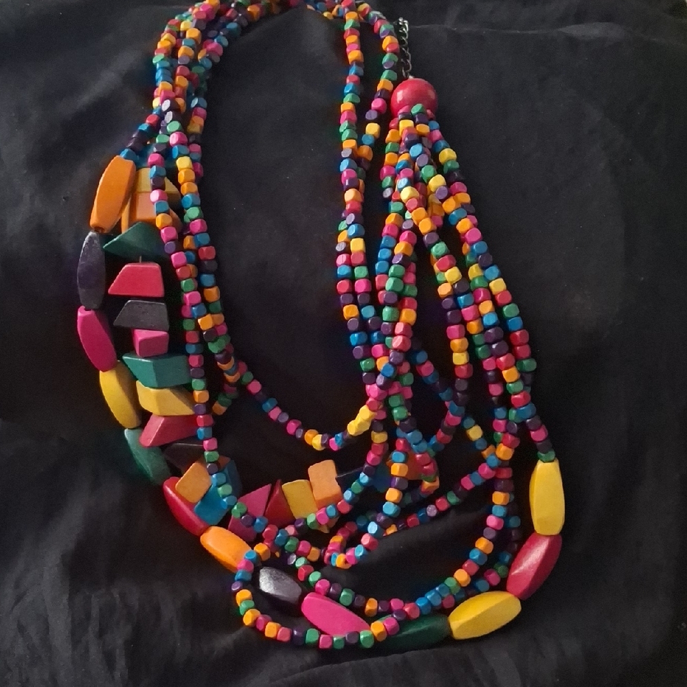 Multicolor Beaded Necklace